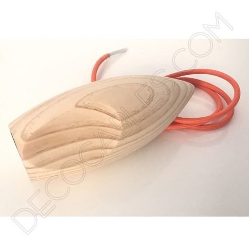 Portalámparas de madera modelo abeja