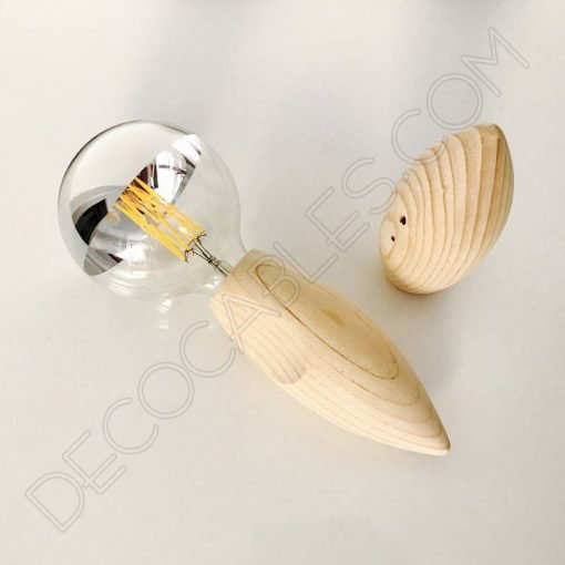 Portalámparas de madera modelo Abeja 2 Portalámparas de madera modelo abeja