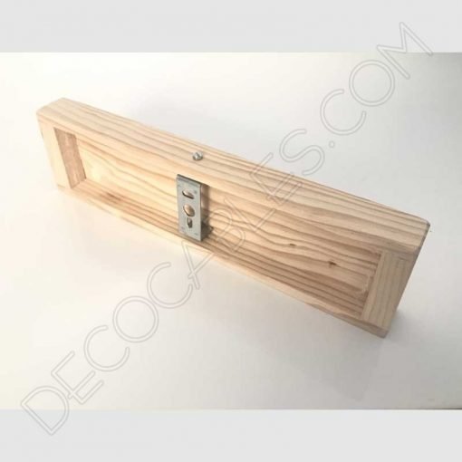 Regleta de madera para lámpara colgante