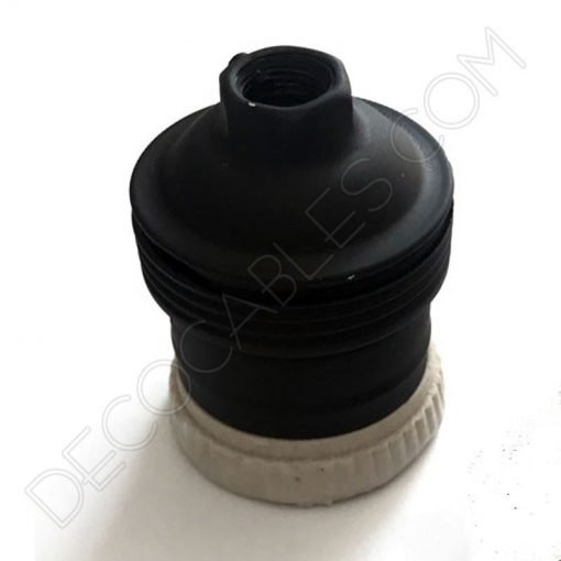 Portalámparas de latón de colores 11 Portalámparas de latón negro