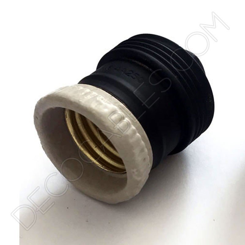 Portalámparas de latón negro Portalámparas de latón negro