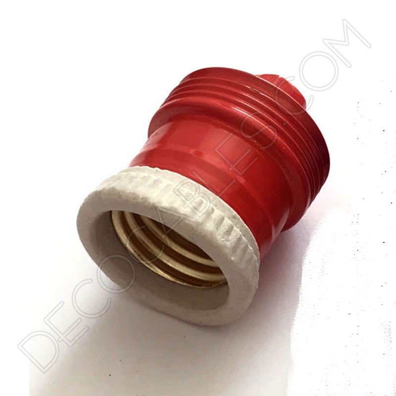 Portalámparas de latón rojo Portalámparas de latón rojo