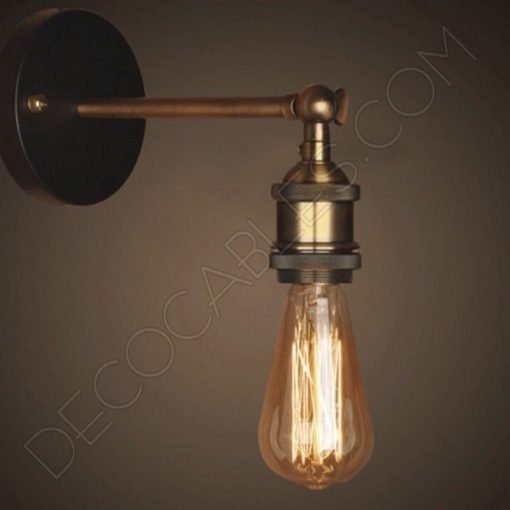 Lámpara Aplique de pared un brazo Vintage