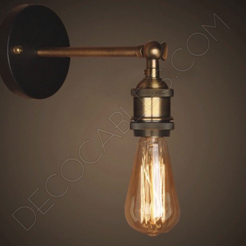 Lámpara Aplique de pared un brazo Vintage Lámpara Aplique de pared un brazo Vintage