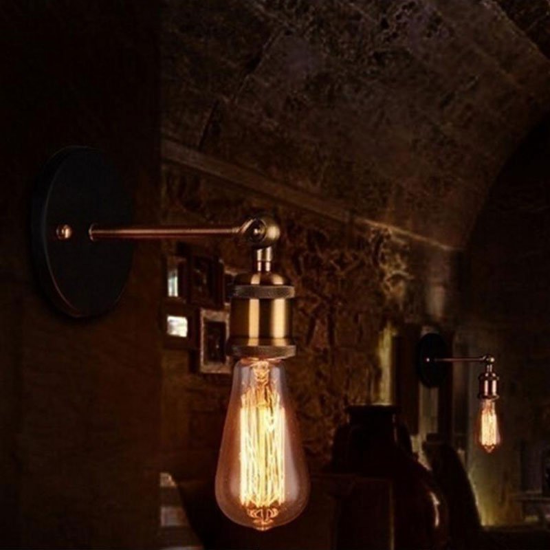 Lámpara Aplique de pared un brazo Vintage Lámpara Aplique de pared un brazo Vintage