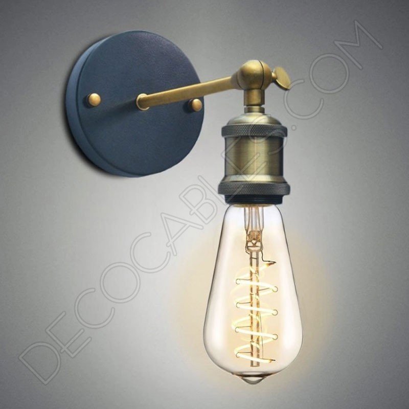 Lámpara Aplique de pared un brazo Vintage Lámpara Aplique de pared un brazo Vintage