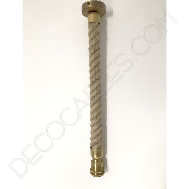 Lámpara colgante de cáñamo Lámpara colgante de cáñamo