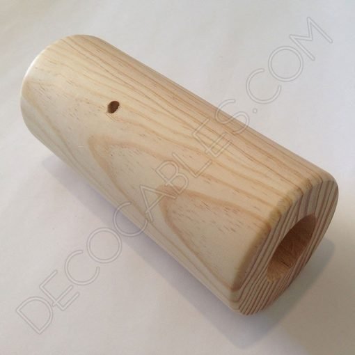 Lámparas de mesa de madera cilíndricas 5 Base lámpara cilíndrica de madera