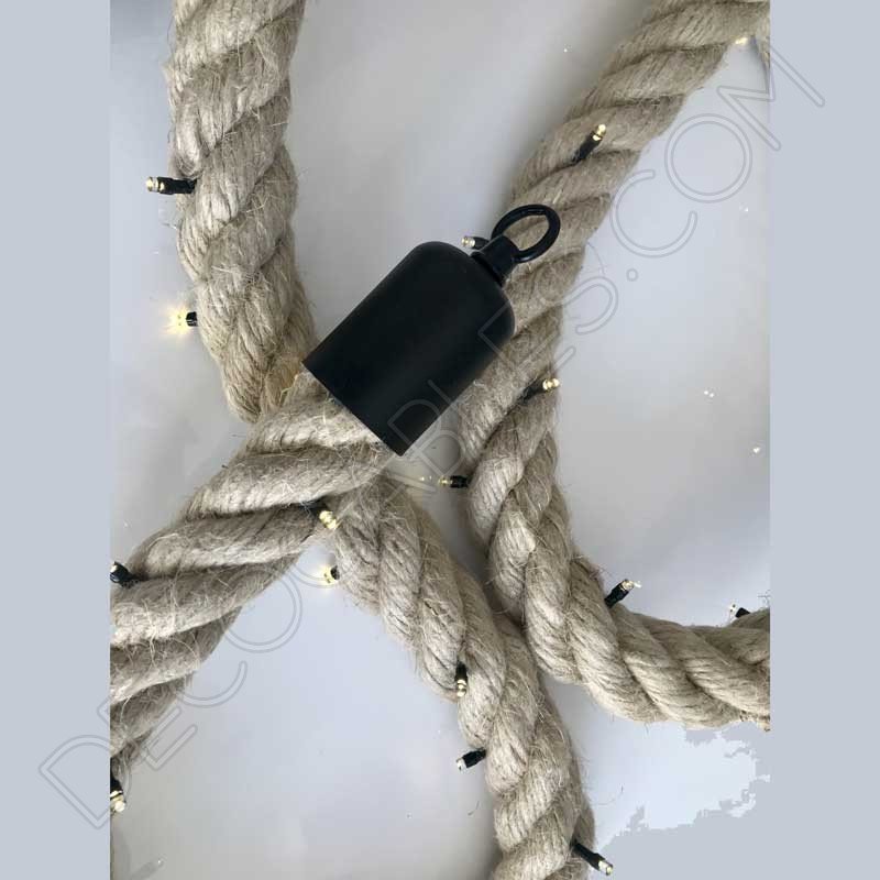 Guirnalda de cuerda de soga gruesa 30mm Guirnalda de cuerda de soga gruesa 30mm