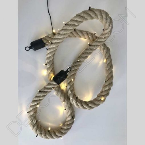 Guirnalda de cuerda de soga gruesa 30mm