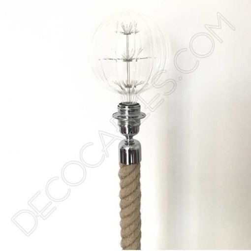 Lámpara de sobremesa de cuerda 2 Lámpara de sobremesa de cuerda 7