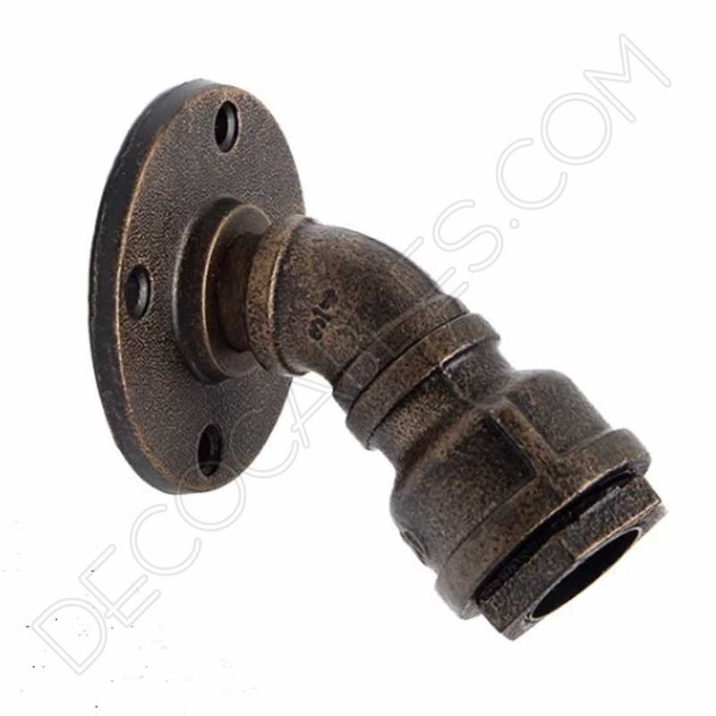 Lámpara aplique de pared modelo tubería curvada Lámpara aplique de pared modelo tubería curvada