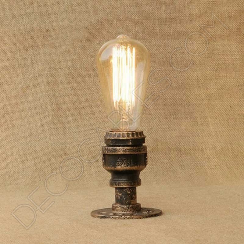 Lámpara de techo tubería modelo industrial Lámpara de techo tubería modelo industrial