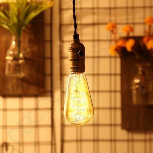 Bombilla Pebetero filamento Led Espiral4 5 Bombilla pebetero filamento led espiral 4 vatios