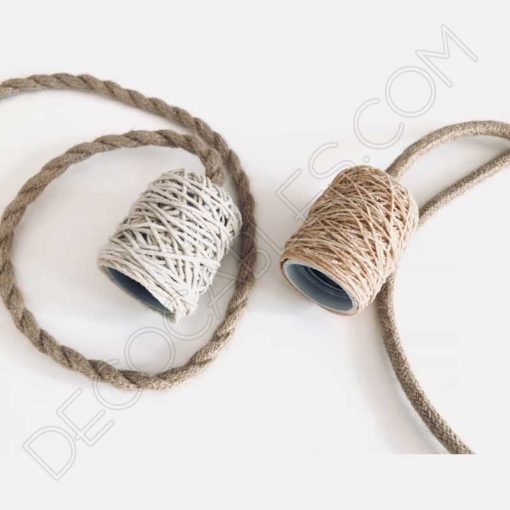 Cubre portalámparas textil 23 Cubre portalámparas textil en algodón de varios colores