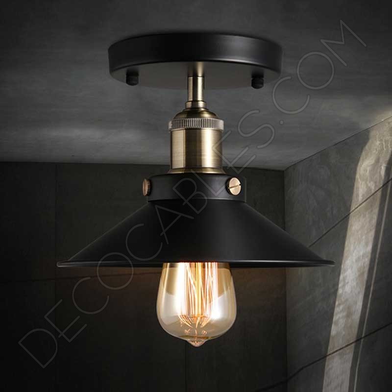 Lámpara plafón de techo modelo vintage Lámpara plafón de techo modelo vintage