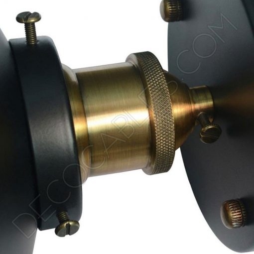 Lámpara plafón de techo modelo Vintage con plato 5 Lámpara plafón de techo modelo vintage