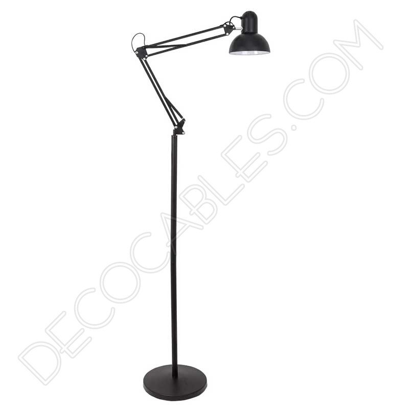 Lámpara flexo arquitecto salón modelo Antigona negro Lámpara flexo arquitecto salón modelo Antigona negro