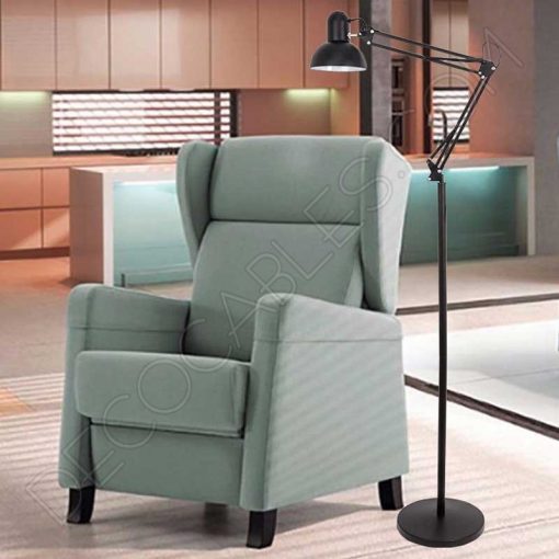 Lámpara Flexo Arquitecto de Salón serie Antígona Basic 9 Lámpara flexo arquitecto salón modelo Antigona negro