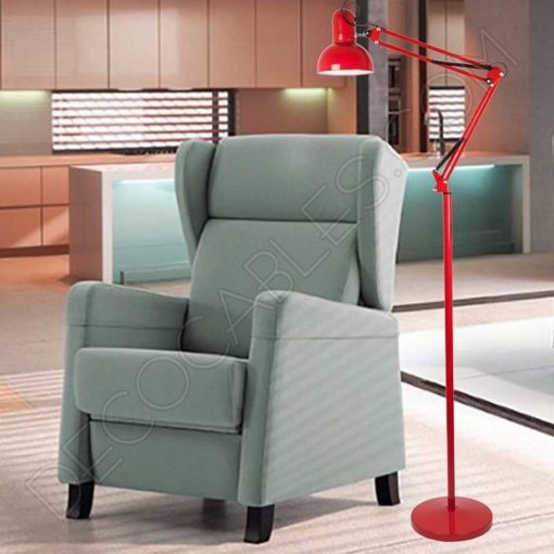 Lámpara Flexo Arquitecto de Salón serie Antígona Basic 3 Lámpara flexo arquitecto salón modelo Antigona rojo