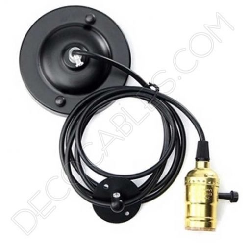 Aplique colgante de pared Retro 13 Lámpara aplique colgante de pared estilo Retro color dorado