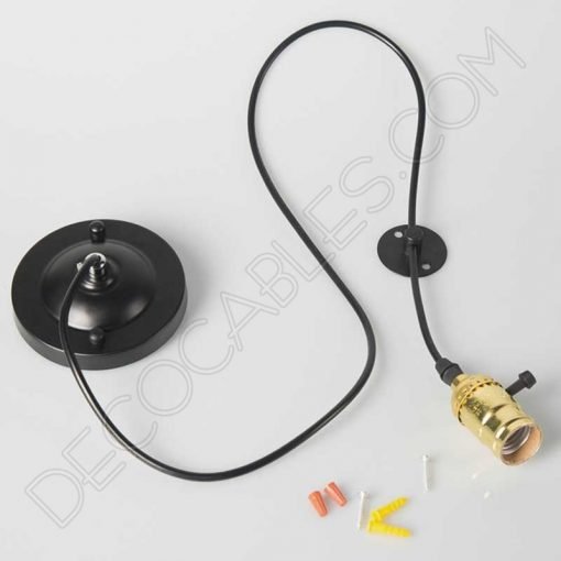 Aplique colgante de pared Retro 5 Lámpara aplique colgante de pared estilo Retro