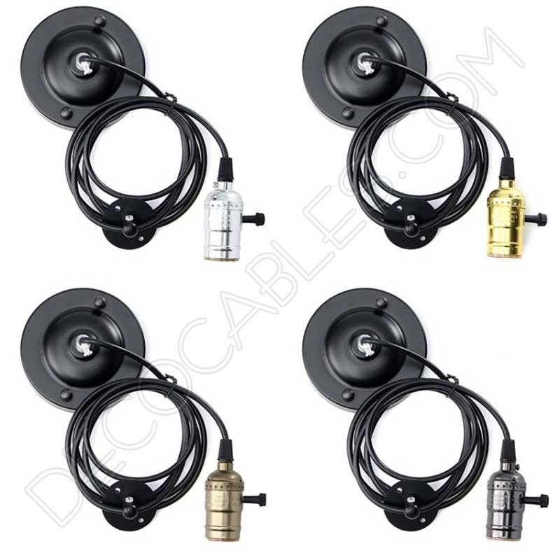 Lámpara aplique colgante de pared estilo Retro Lámpara aplique colgante de pared estilo Retro