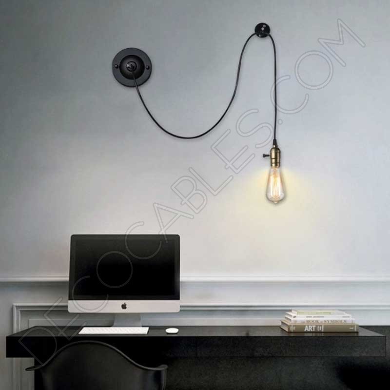 Lámpara aplique colgante de pared estilo Retro Lámpara aplique colgante de pared estilo Retro