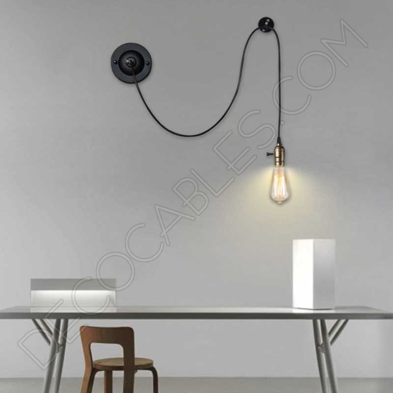 Lámpara aplique colgante de pared estilo Retro Lámpara aplique colgante de pared estilo Retro