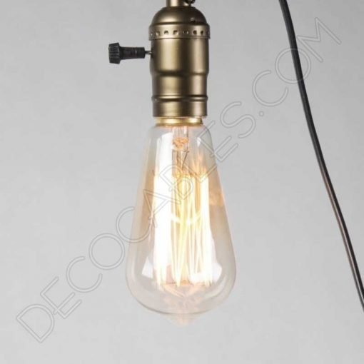 Aplique colgante de pared Retro 6 Lámpara aplique colgante de pared estilo Retro