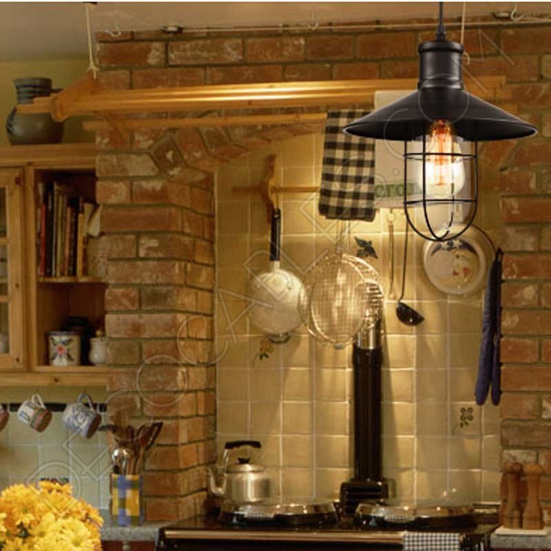 Lámpara colgante vintage modelo barco Lámpara colgante vintage modelo barco