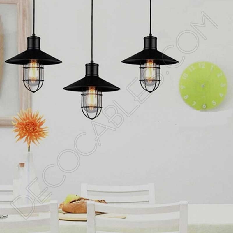 Lámpara colgante vintage modelo barco Lámpara colgante vintage modelo barco