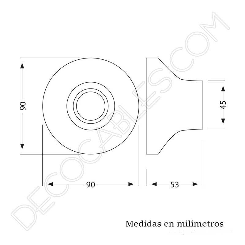 Portalámparas negro de porcelana zócalo modelo Elektra Portalámparas negro de porcelana zócalo modelo Elektra