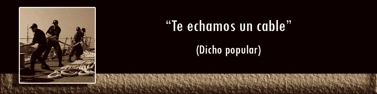 frases populares - echar un cable