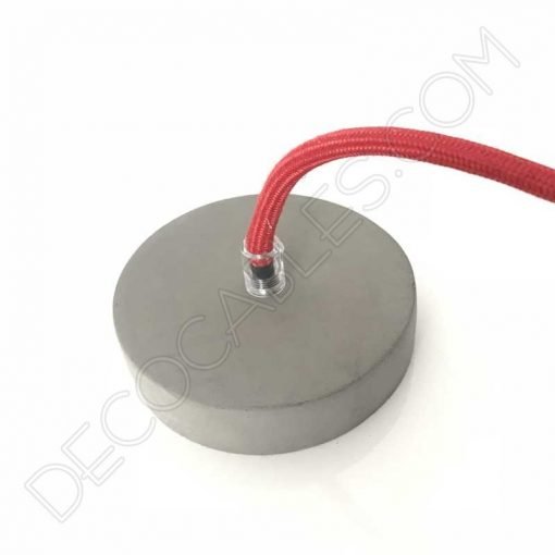 Soporte de techo para lámpara de cemento