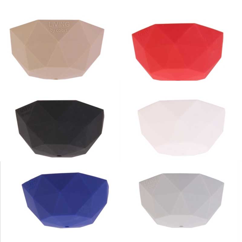 Florón de silicona geométrico modelo Facet Florón de silicona geométrico modelo Facet