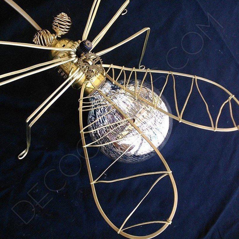 Lámpara abeja de la colección insectos de Nature Lamp Lámpara abeja de la colección insectos de Nature Lamp