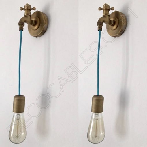 Lámpara aplique de pared modelo grifo