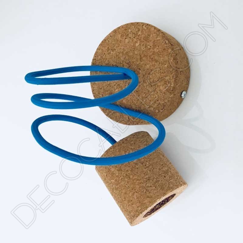 Lámpara colgante de corcho Lámpara colgante de corcho