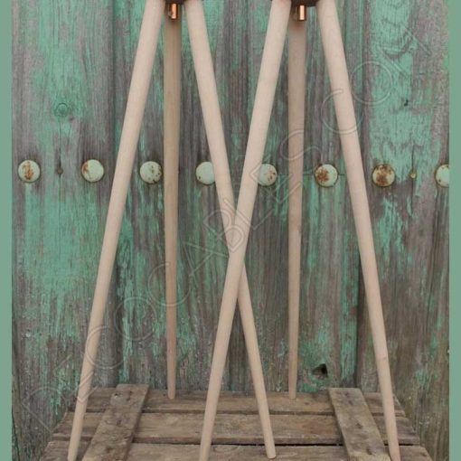 Lámpara de pie de madera modelo Arene 2 Lámpara de pie de madera modelo Arene