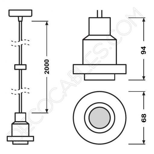 Lámpara colgante Pendulum edición Vintage 1906 OSRAM 16 Lámpara colgante Pendulum edición Vintage 1906 osram