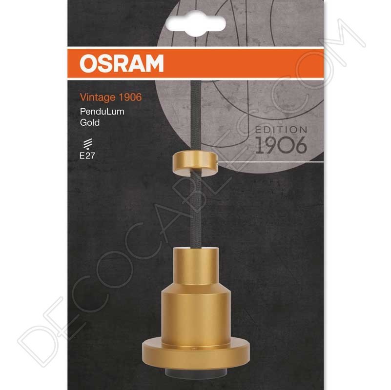 Lámpara colgante Pendulum edición Vintage 1906 osram Lámpara colgante Pendulum edición Vintage 1906 osram