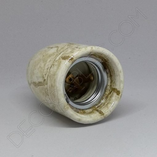 Portalámparas cerámico imitación Mármol 2 Portalámparas cerámico imitación mármol casquillo E27
