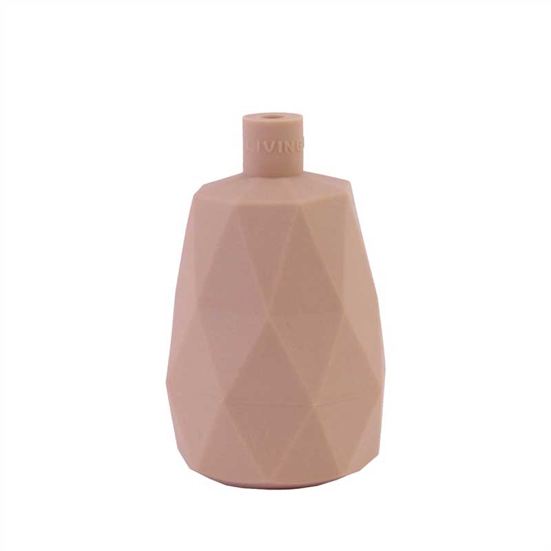 Portalámparas de silicona modelo facet geométrico nud Portalámparas de silicona modelo facet geométrico nude