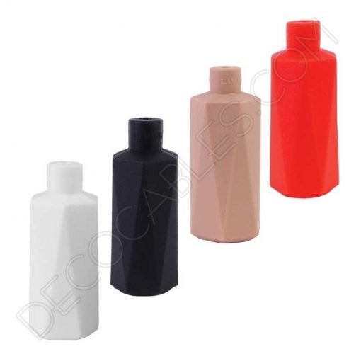 Portalámparas de silicona modelo hexa living by colors