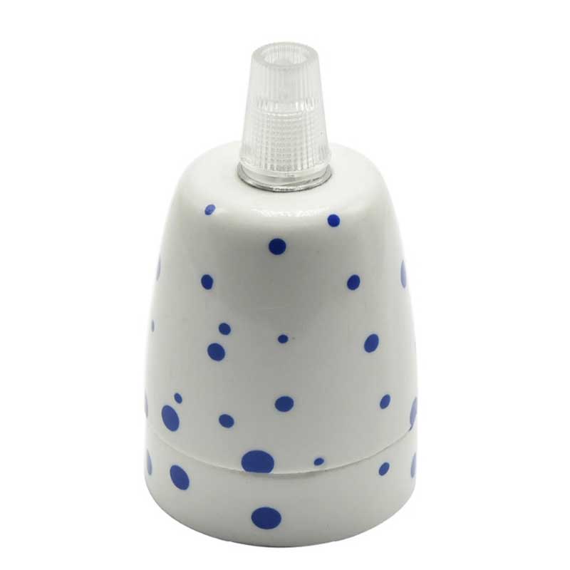 Potalámparas cerámico esmaltado lunares Potalámparas cerámico esmaltado lunares