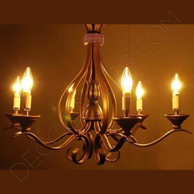 bombilla-vela-ambar-led-1 Bombilla vela rizada filamento led gold cristal ámbar