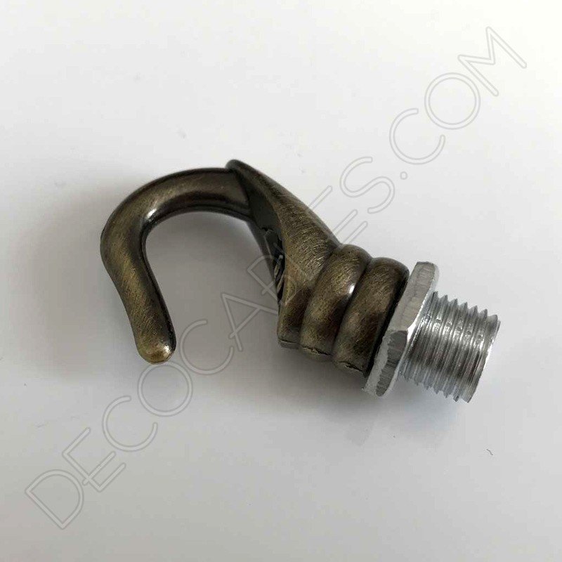 Gancho para cadena de lámparas anticuario Gancho para cadena de lámparas anticuario