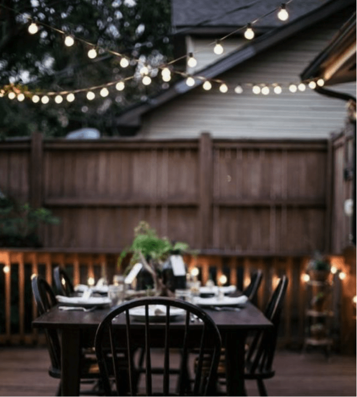 Guirnaldas, el mejor complemento para iluminar tu jardín 3 Guirnalda