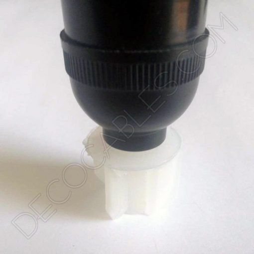 Tapón de plástico adaptador portalámparas para botellas 4 Tapón de plástico adaptador portalámparas para botellas